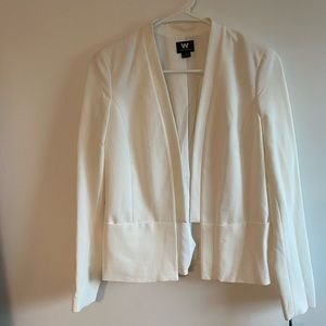 W by worth white blazer size 0